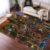 Juego Sandbox T-Terraria Alfombra Cocina Felpudo Entrada Decoración Suelo Dormitorio Alfombra Sala de Estar Baño Alfombras Antideslizantes
