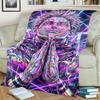 Soft Warm Jujutsu Kaisen Flannel Blanket for Bedrooms, Sofas, Beds, Chairs, Picnics and Travel