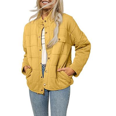 2024 Winter New Trendy Women's Stand Up Collar Loose Fashion Lightweight Jacket Outdoors Loose Leisure Sports Coat Large Size