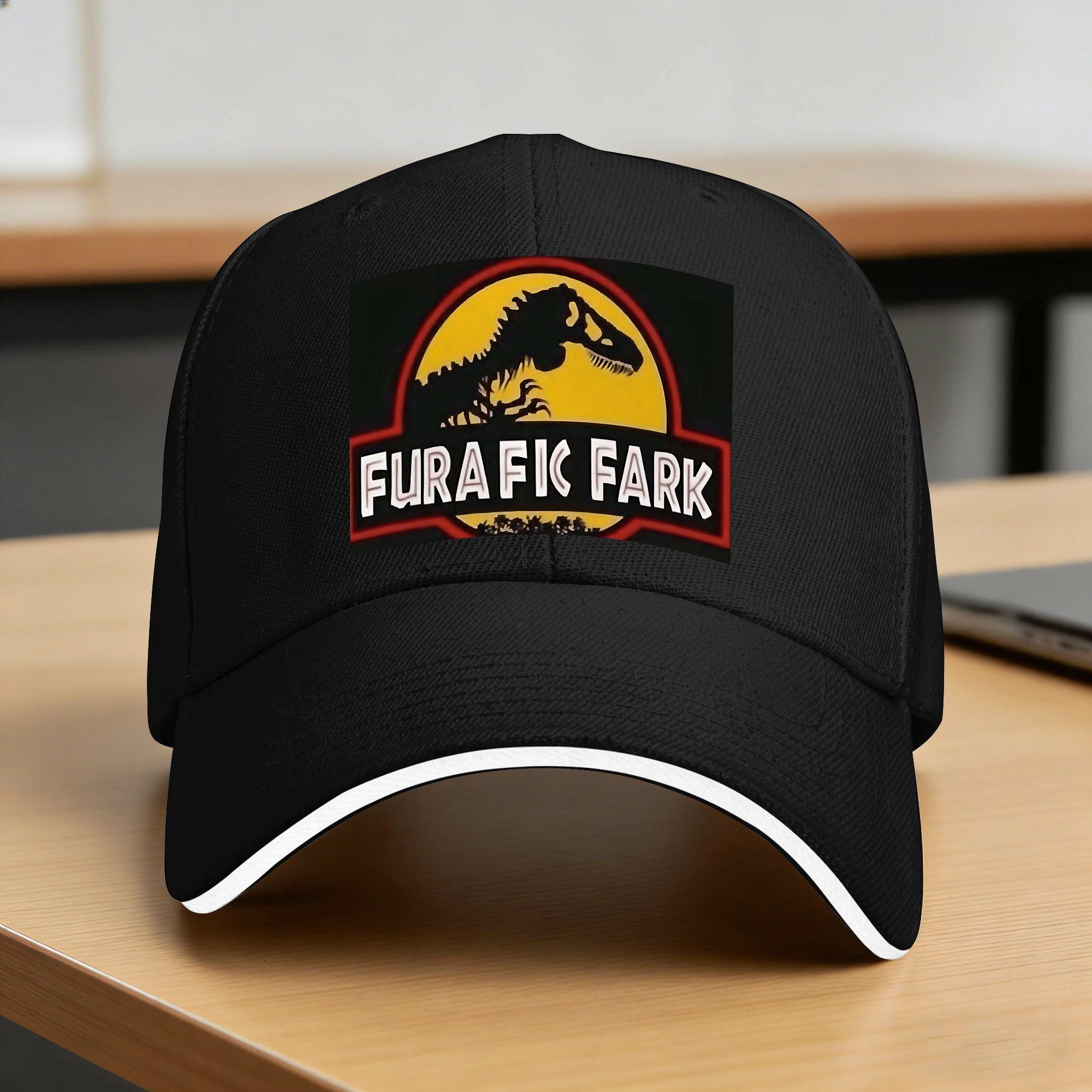 Furafic Fark Sun Baseball Cap Summer Fitted Retro Trucker Hat For Unisex Women Tennis Skate Baseball Caps One Size