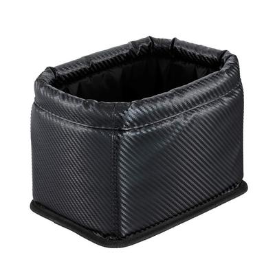 Napolex Fizz X Car Trash Large Square Holds 6 500ml Plastic Storage Thick Car Can, Capacity, Antibacterial, Deodorizing, Type, Bottles, Anti-Tipping