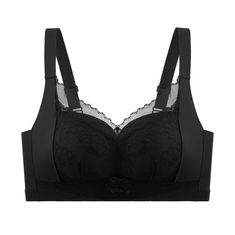 Wireless No Underwire Push Up Bra For Small Bust Side Support