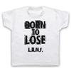 BORN TO LOSE JOHNNY OFICIAL THUNDERS BANDA PUNK ROCK INFANTIL CRIANÇA Camiseta