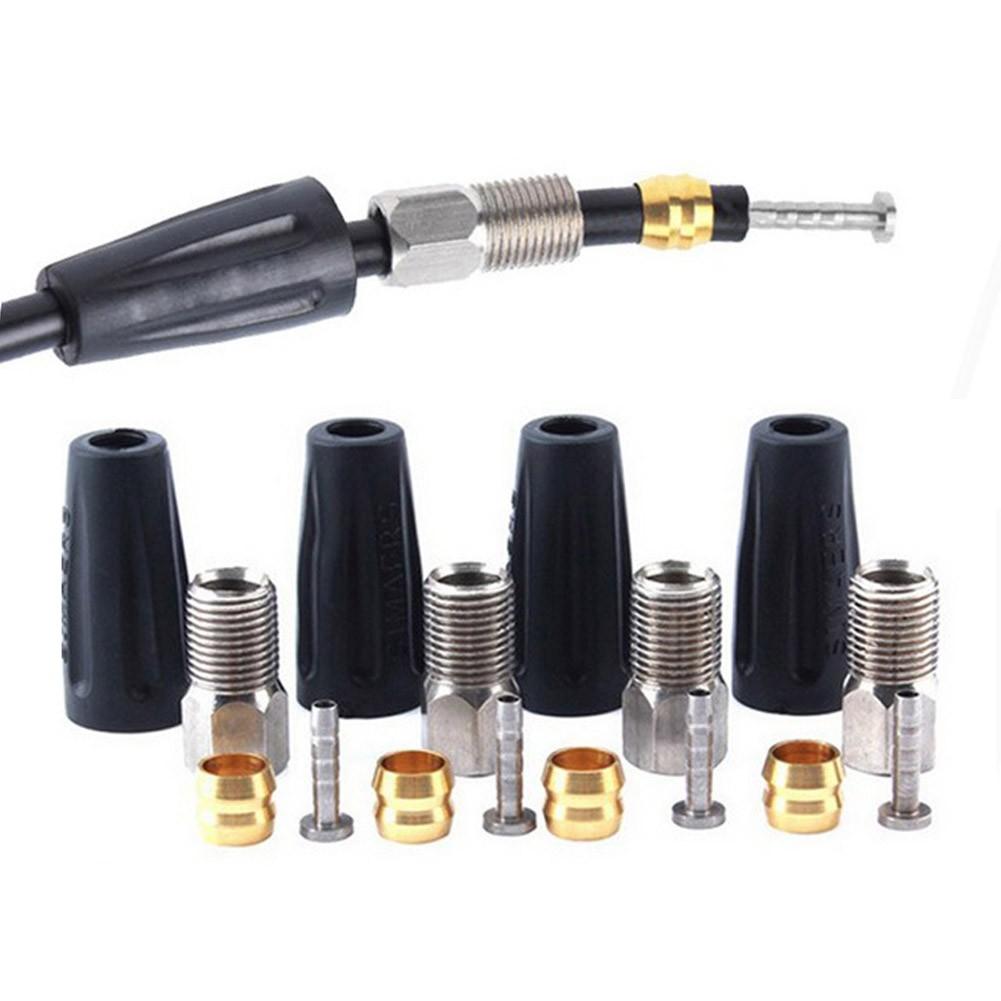 

Hose Connector Olive Heads Steel Tubing Screw Dust Cover 4 set