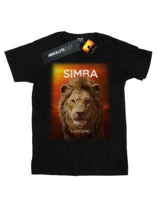 Mens The Lion King Movie Adult Simba Poster T-Shirt