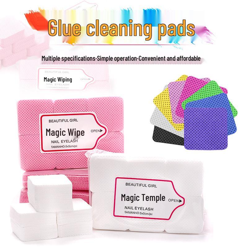 Lint-Free Nail Art and Eyelash Glue Cleaning Wipes