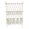 Animal Storage Net for Wall - Hand Woven Macrame Toy Organizer Kids Room