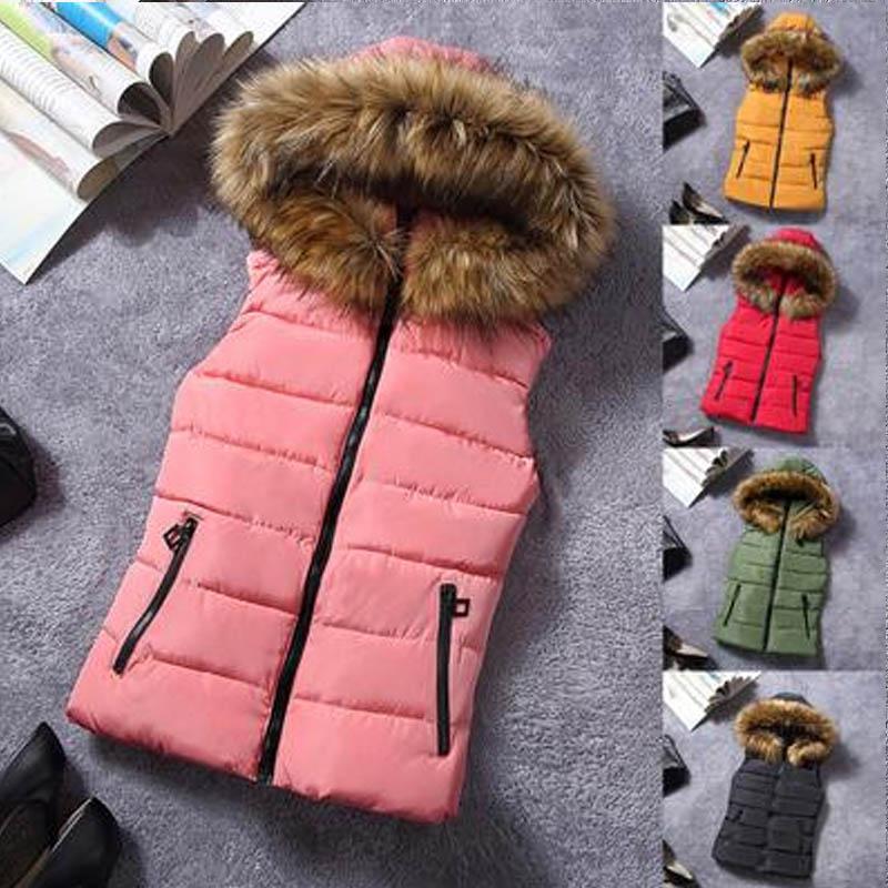 

Женская короткая верхняя одежда, куртки с хлопковой подкладкой, жилет с карманами из искусственного меха, пальто L розовый