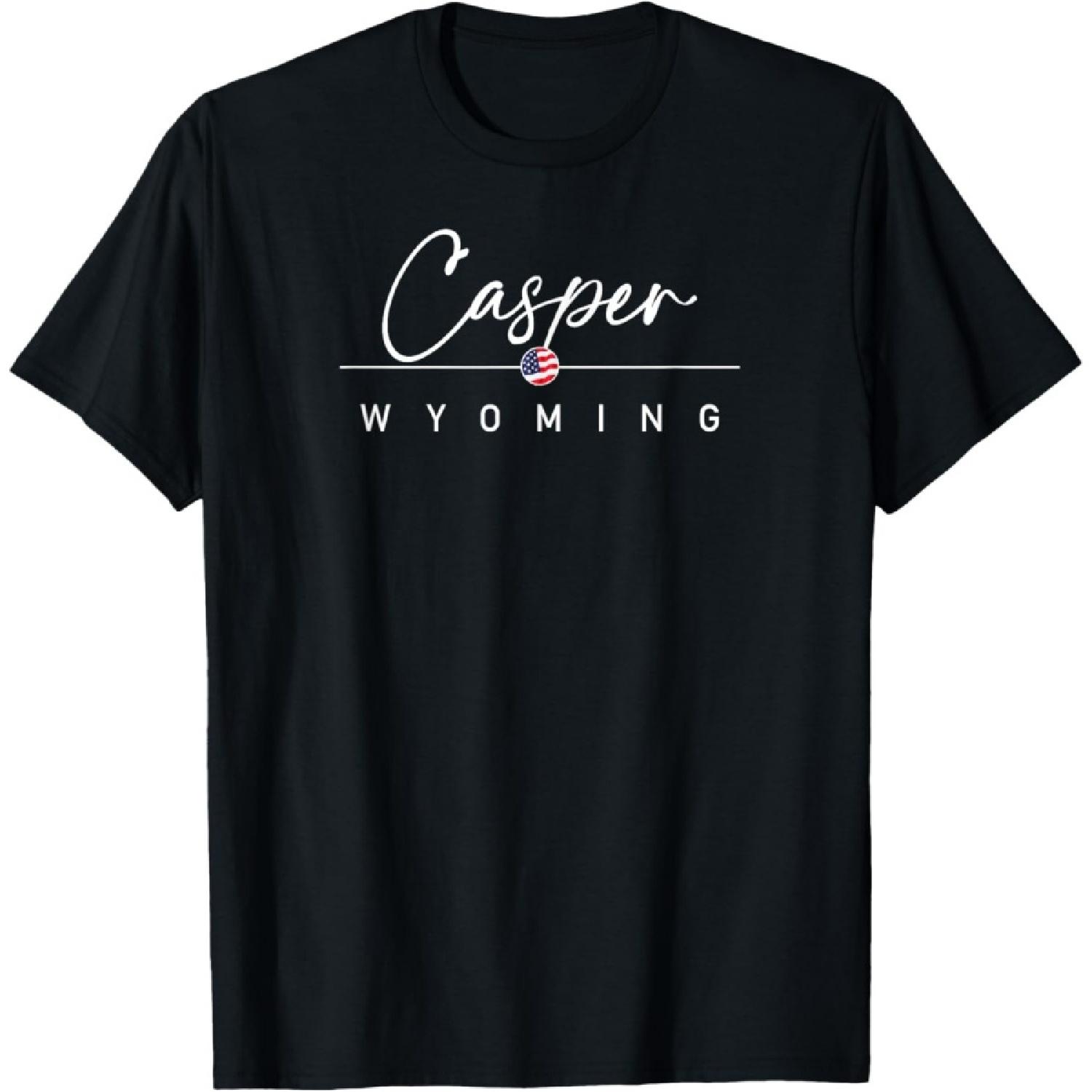 Casper, Wyoming T-Shirt S чёрный