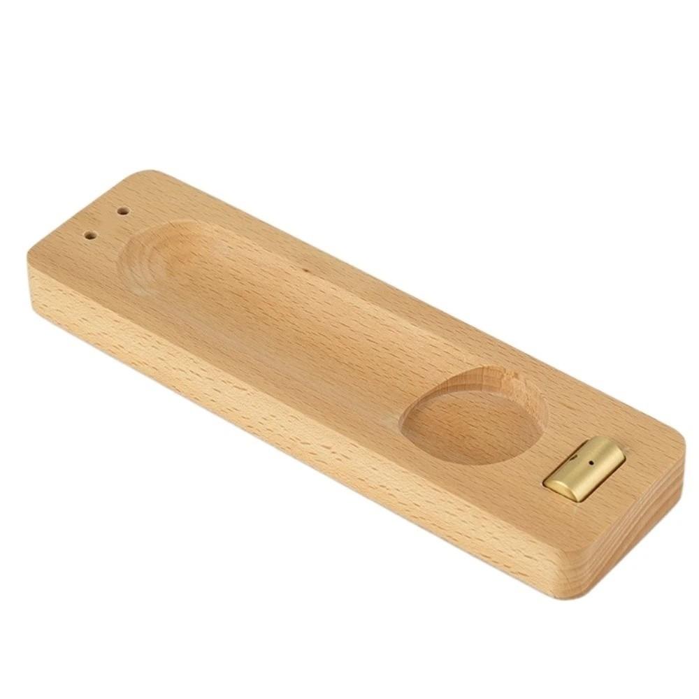 Wooden Tray Aromatherapy Base Brass Incense Holder Incense Burner Holder Sage Smudge Sticks Style 2