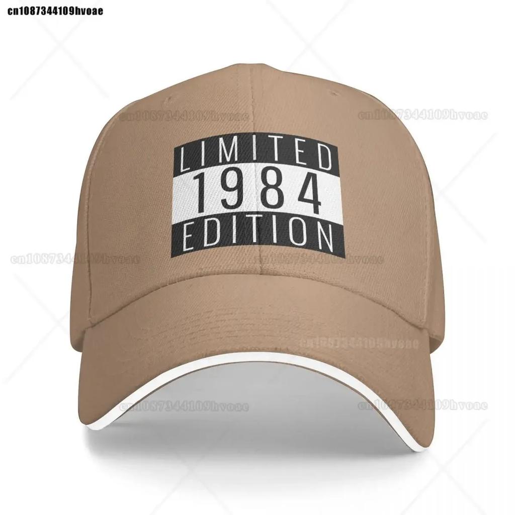 Limited 1984 Edition 40th Birthday Merch Men Women Trucker Hat Adjustable Birthday Present for 40 Versatile Hats Cap