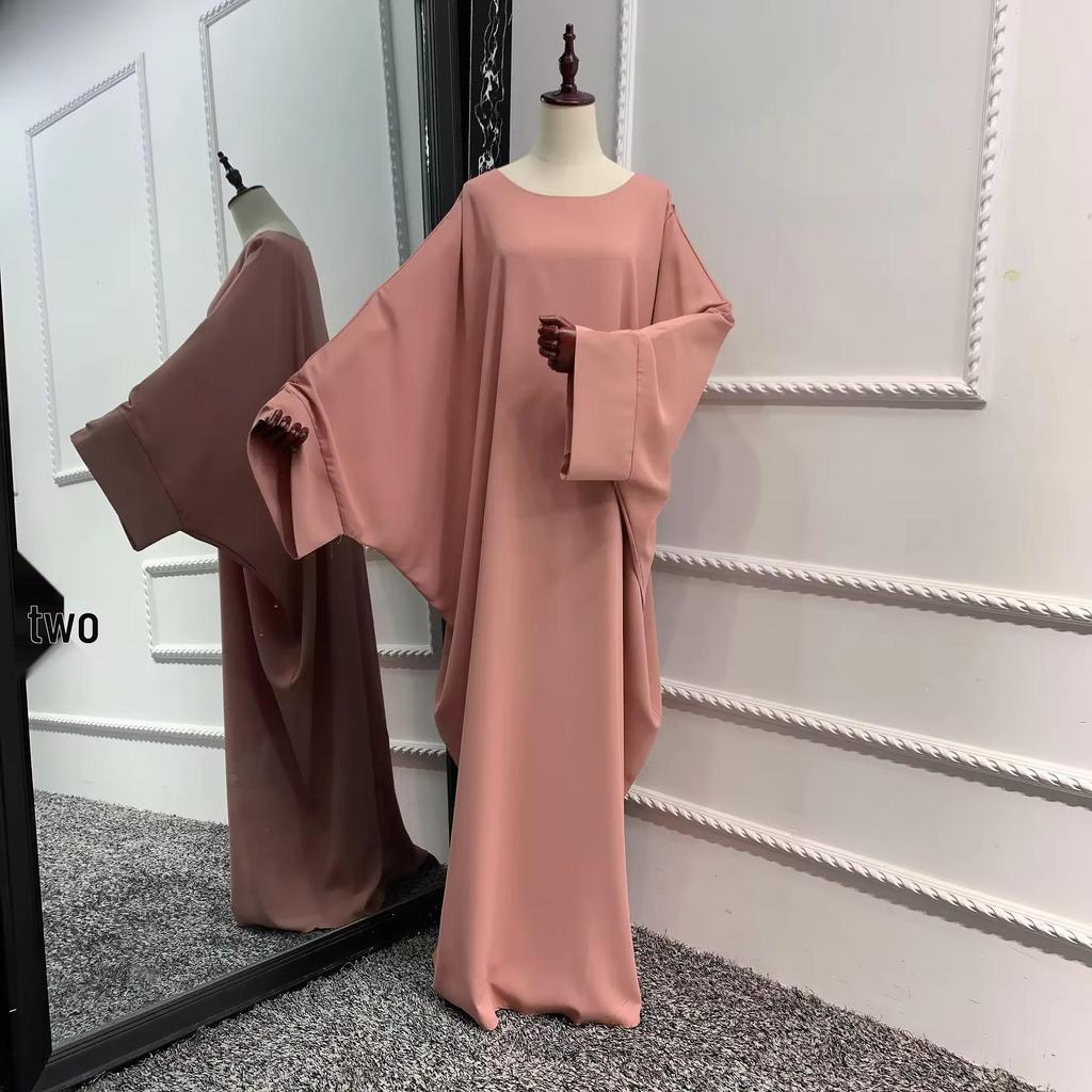 Loriya 2021 European & American Plus Size Dubai Robe Dress LR468