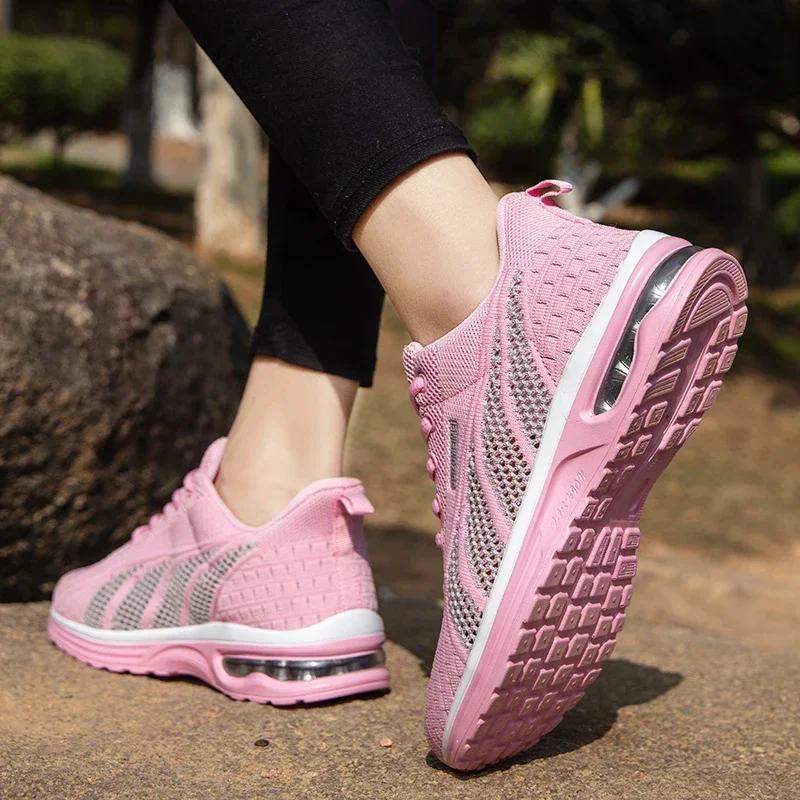 New Brand Women's Sneakers Fashion Women's Casual Sneakers Mesh Comfortable Breathable Shoes for Women 2025 Zapatillas De Mujer