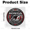 pgnkd1 FOR HONDA Car Fuel Tank Cap Warning Sticker Waterproof Vinyl Fuel Cap Decal