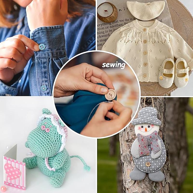 300g/Pack Mix Size Mix color Resin Button 1-3cm Sewing Buttons For Scrapbook Crafts DIY Handmade Sewing Accessories