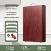 Thick Solid Wenge Wood Cutting & Chopping Board - Wear-Resistant, Easy to Clean, for Vegetables & Fruits