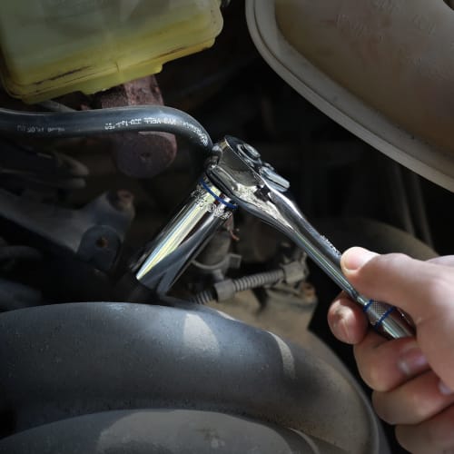 WORKPRO Deep Socket Set, 9.5mm Drive, 8, 10, 12, 13, 14, 15, 17, 19, and 21mm, 9-Piece Set with Holder, for Automotive Repair