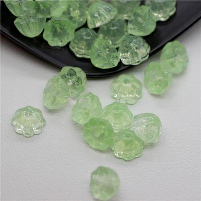 Nefis Kristal Kolye Küpe 10x7mm Cam Lotus 50 ADET Takı Aksesuarları DIY Yüksek Kalite Kolye Sıcak Satış Gevşek Boncuklu Manuel Aksesuarları