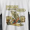 Psoas jag sa, psoas jag sa t-shirt, Bäckenbotten, Massageterapeut T-shirt, Psoas, Massagetröja, Utsträckt skelett, galen t-shirt