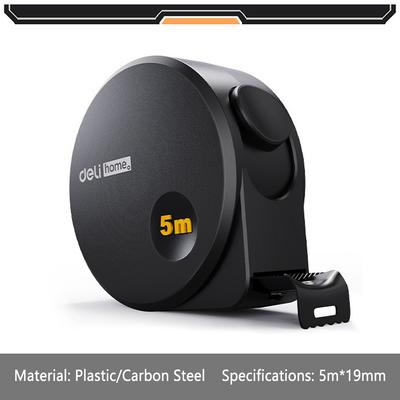 ABS Plastic 5M Manual High Precision Household Woodworking Steel Tape Ruler Thickening Self Locking Measuring Tape