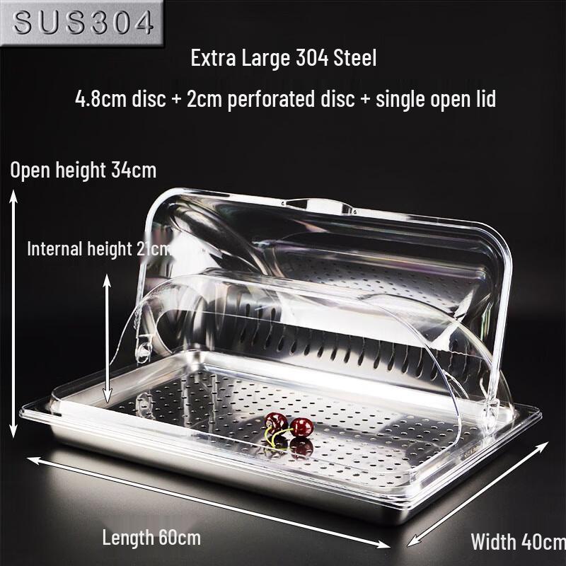 Yihuan Food-Grade Double-Layer Buffet Display Tray