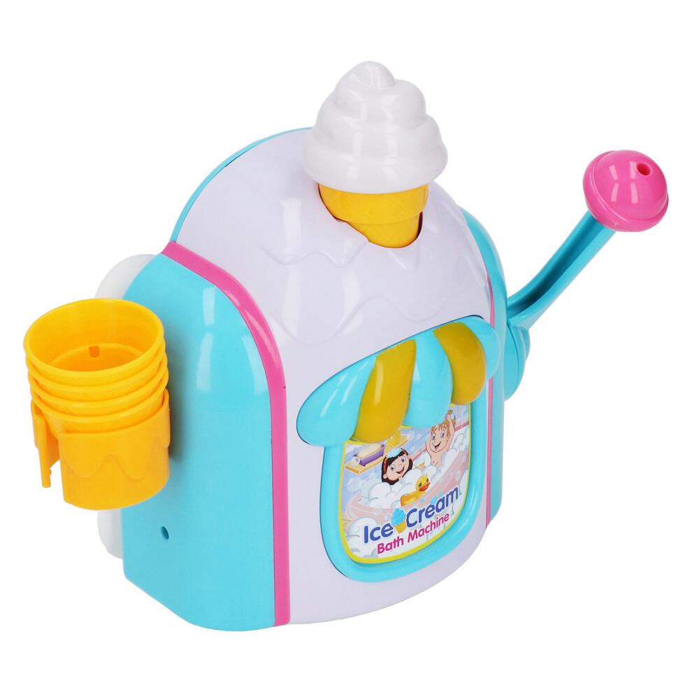 Kids Bubble Machine DIY Ice Cream Shape Foam