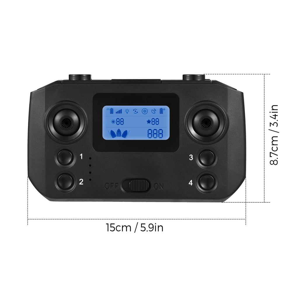 Control remoto para barco de pesca con cebo GPS D19 D20