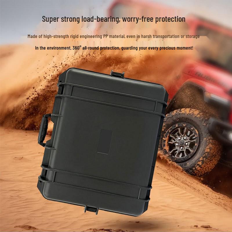 Drone & Tool Safety Case: Waterproof, Shockproof, Drop-resistant, Moisture-proof Protective Storage Box.