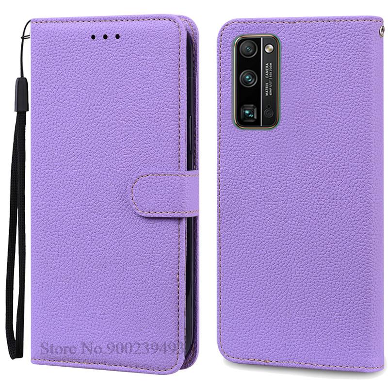 Honor 30 Pro Plus Case For Honor 30 Case Huawei Honor 30 Pro Leather Wallet Flip Case For Honor 30 Pro+ Plus Bumper Wallet Cover