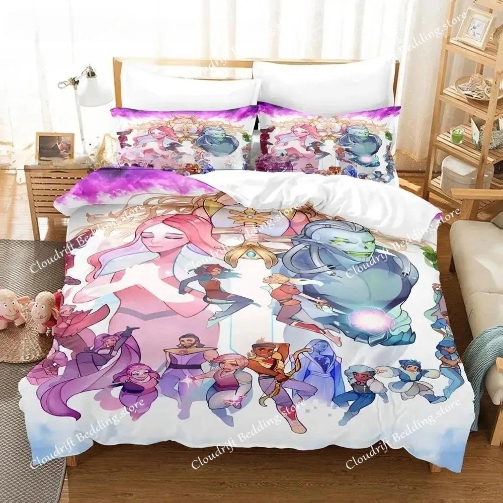 She Ra Und Die Prinzessinnen Der Macht Bettwäsche Set Einzelbett Twin Full Queen King Size Bettset Aldult Jungen Schlafzimmer Bettbezug Sets 3D