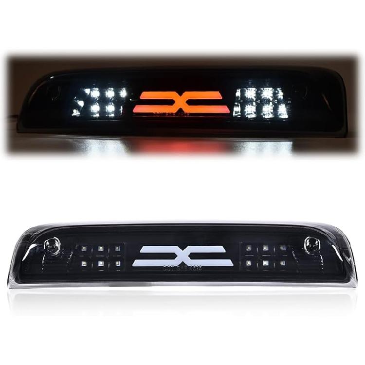 PIT66 3Rd Brake Light Compatible With 1999-2007 Chevy Silverado 1500 2500 3500 & HD Models /1999-2007 GMC Sierra 1500 2500 3500 & HD Models High