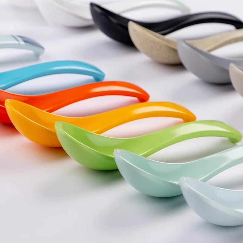 YISHUXIANG Melamin Ramen- & Suppenlöffel (10er-Pack)