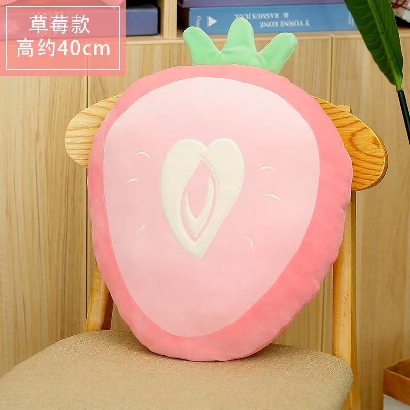 Neueste Frucht-Kissen Kawaii Plüschtiere Figuren Puppen Cartoon Anime Niedliche Freunde Geburtstags-Feiertagsgeschenk Puppen 45cm