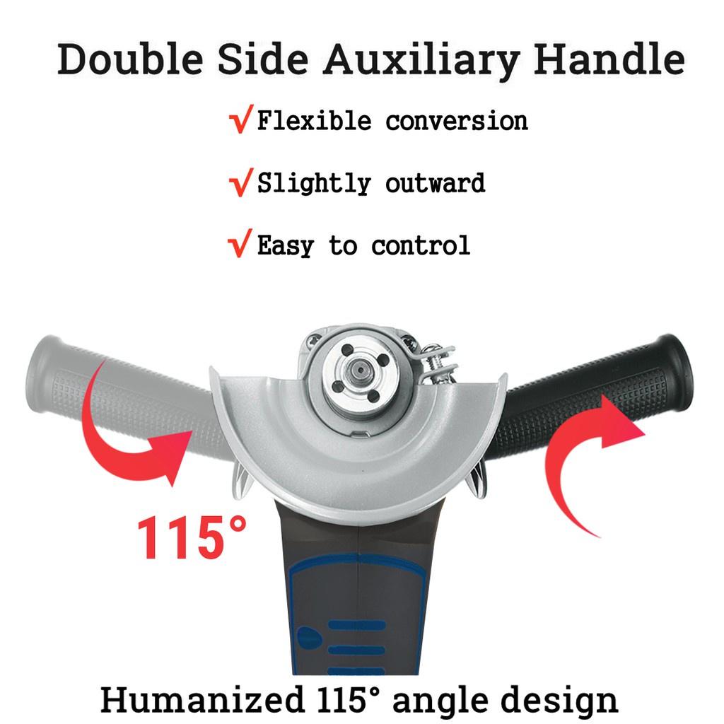 29800mAh 218VF Cordless Brushless Electric Angle Grinder 3 in 1 Polishing Grinding Cutting Machine Engraving Woodworking