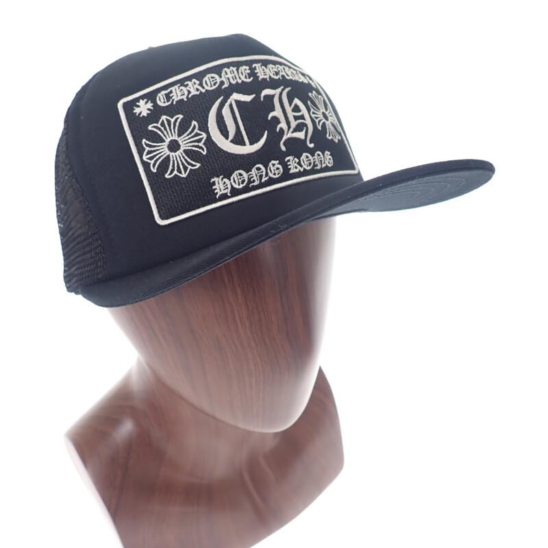 CHROME HEARTS Caps svart bomull/polyester herre