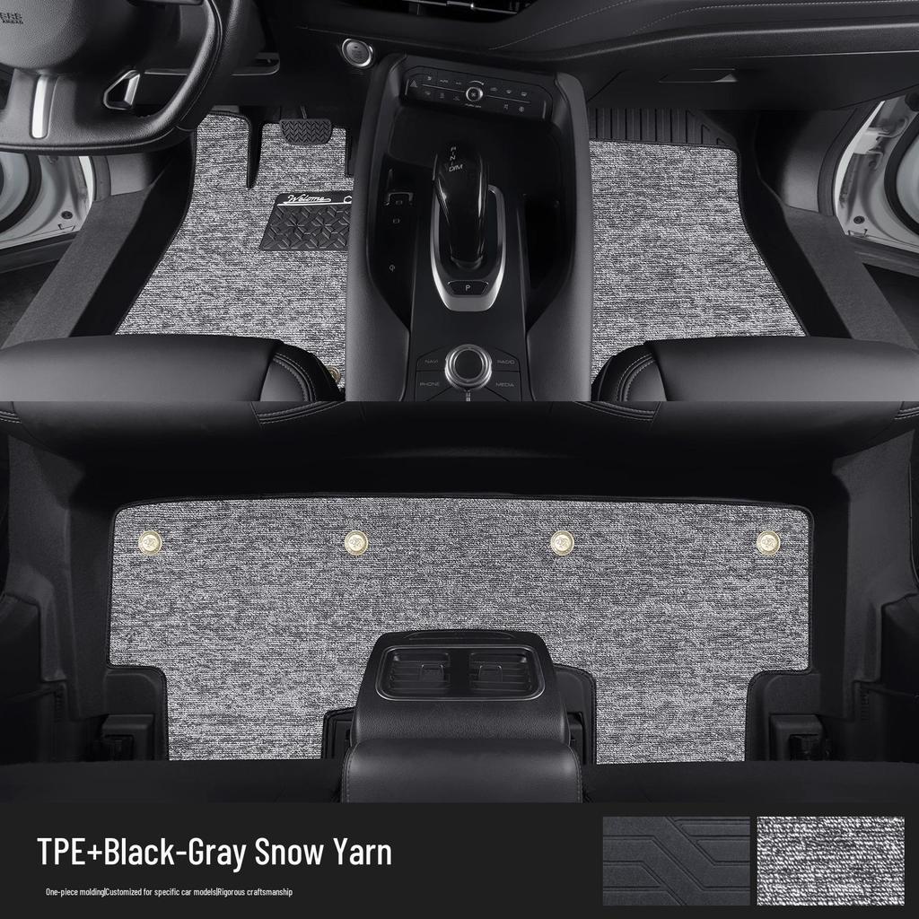 Haval F7 TPE Floor Mats: Full-Coverage Car Interior Accessories