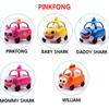 PINKFONG Бабі Шарк Міні Металева Машинка Пінкіфон Тато Мама Малюк Вільям