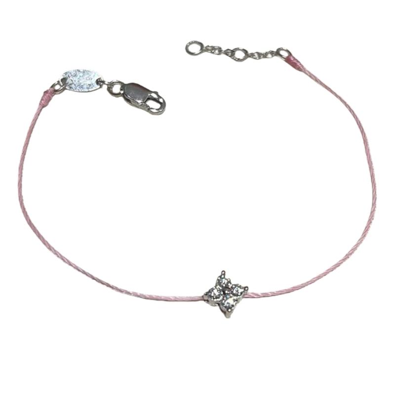 Alloy Star Pendant Bracelet Featuring Crystals Accent Adjustable Chain For Layer Wristwear Styles
