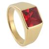 2026 European and American Zirconia Ring Vintage Trendy Ruby Ring