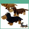 Cute And Cuddly Shorthair Dachshund Plush Toy Available In 3 Colors!" Characters)