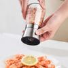 Manual pepper grinder, sea salt pepper granule grinding bottle, black and white pepper powder grinding tool, seasoning jar