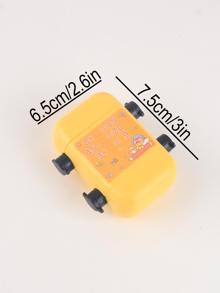 Creative Two-in-one Double Roller Random Multiplication Stamp, Student Practice Math Calculation Question Builder Roller Stamp