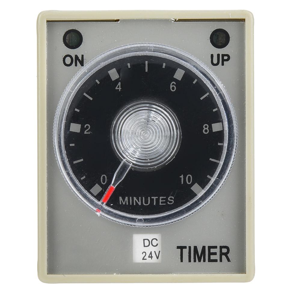 

AH33 Timer Relay Electronic Type Adjustable Release Delay Type Relay 8 Pins 10Min(24V)
