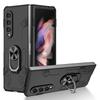 Applicable To Samsung Zfold7 All-inclusive Armor Bracket Mobile Phone Leather Case Zfold5 Folding Ring Protective Case ZFOLD3