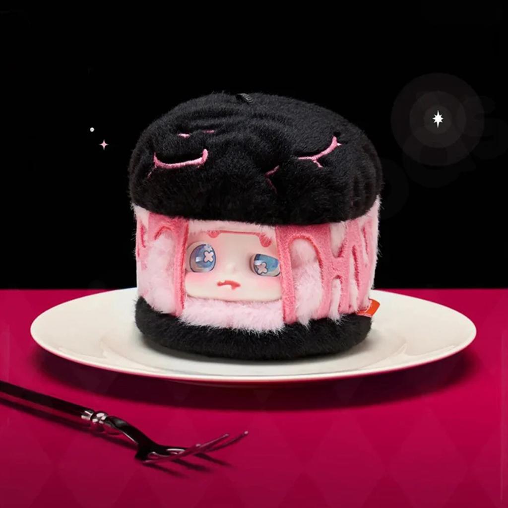 Plush Box Figure, Black Monday Series Creepy Stuff Stuffed Blind Plush, Kawaii Mystery Boxes Collectible Surprise Toys Cute Christmas Birthday Gifts