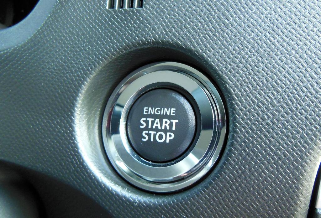 mut Suzuki vehicle start button ring (chrome)