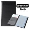 120/180/240/300 Cards ID Credit Card Holder Book Case Organizer Leather Business Cards ID Credit Card Holder Case Cards Album