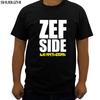 Zef Page Die Antwoord Dollar Sign Tattoo Black Unisex Tshirt Cotton Summer Short Sleeves Fashion Hiphop Casual Tee Shirt