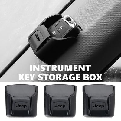 Universal Car Dashboard Phone Key Storage Box Accessorie For Compass Renegade Cherokee Wrangler JK Patriot Liberty