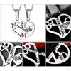 Her Matching Puzzle Stainless Steel Couples